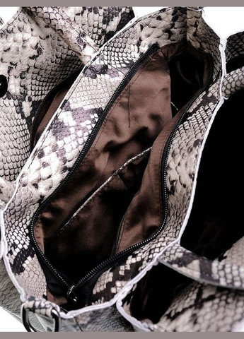 Сумка кожаная женская Шопер из натуральной кожи функциональная Белая NIUNIU (322399561)