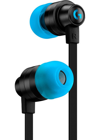 Навушники G333 Black — ігрові вакуумні з мікрофоном (981-000924) Logitech (371798761)