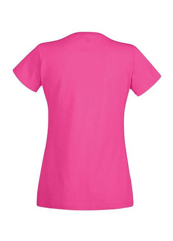 Футболка женская Ringspun premium T LADY-FIT Малиновый (061424057XS) Fruit of the Loom - (324441909)