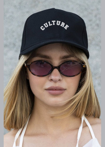 Кепка бейсболка тракер з принтом Culture Black Without (341086888)