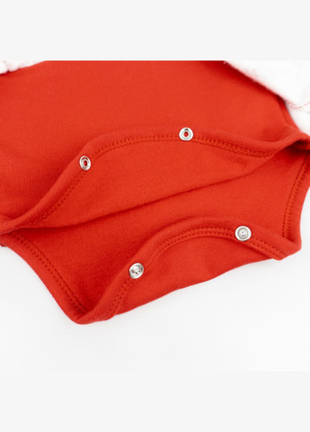 Боді-сукня для дівчинки новорічна з крильцями та пов'язкою Santa Білий dexter's (307794040)