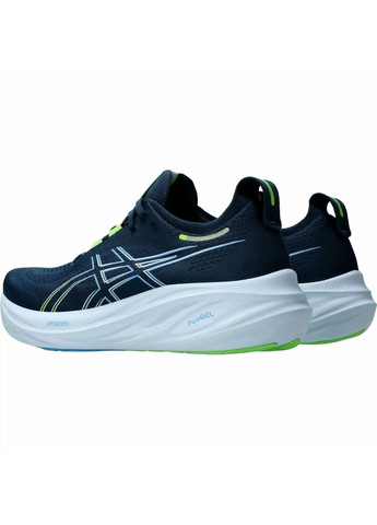 Синие кроссовки мужские gel nimbus 26 running shoes blue 1011b794-400 Asics