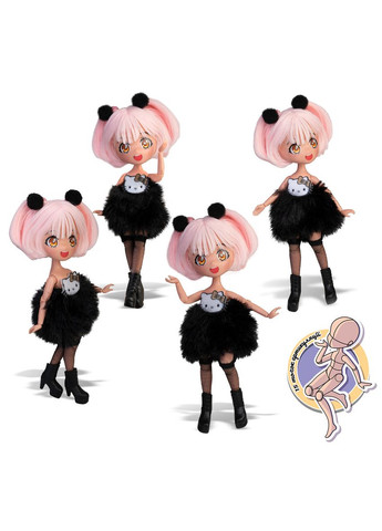 Кукла серии Hello Kitty. 4SF Manga Dolls (360898849)