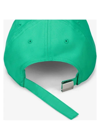 Бейсболка подростковая зеленая FB5064-324 Nike DRI-FIT CLUB UNSTRUCTURED METAL SWOOSH (402771119)