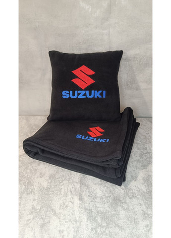 Автомобильный плед с вышивкой логотипа "SUZUKI" No Brand (369717196)
