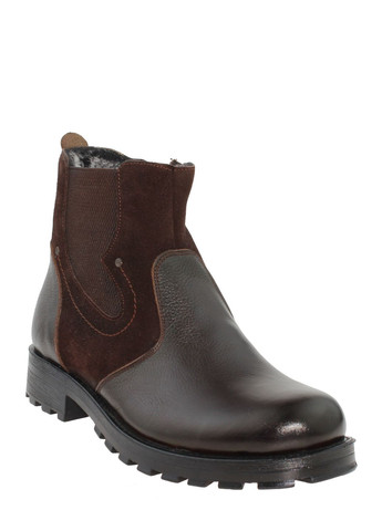 Коричневые зимние ботинки 19103b.02 коричневый Goover