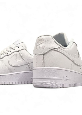 Білі всесезонні кросівки nike whiite low No Brand Air Force 1 classic
