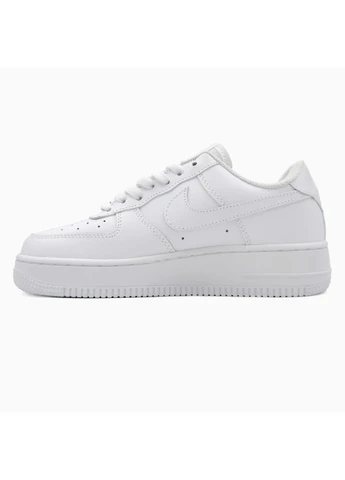 Белые демисезонные кроссовки мужские nike air force white найк аир форс белые No Brand