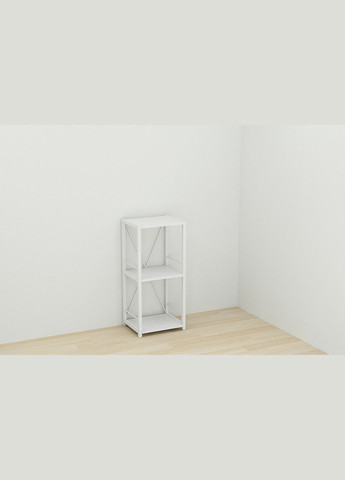 Этажерка 3/34 Серии Коннект 73x34x28 ДСП Белый 16мм (FRD-104295) Ferrum-decor (351358746)