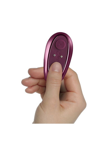 Вибратор в трусики Knickerbocker Glory - Burgundy, пульт ДУ CherryLove Rocks-Off (283251426)