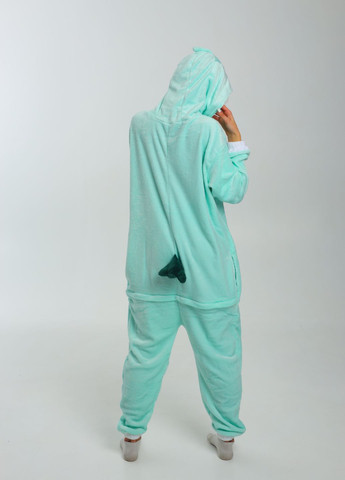 Кігурумі піжама Сяо Геншин Імпакт жіноча плюшеве мʼятний з капюшоном Lalapka (362490051)