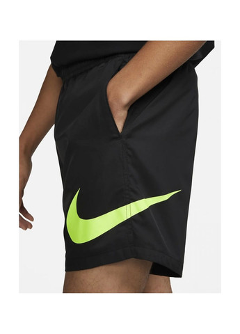 Шорты мужские M Nsw Repeat Sw Wvn Short Black Nike (366039203)