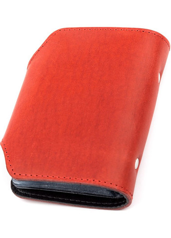 Візитниця вертикальна 13910 шкіряна Червона Shvigel (298566505)