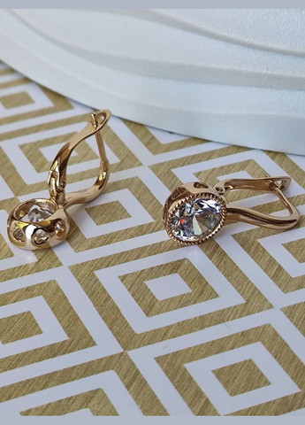 Сережки ксюпінг xuping позолота медичне золото медична сталь Xuping Jewelry (336190234)