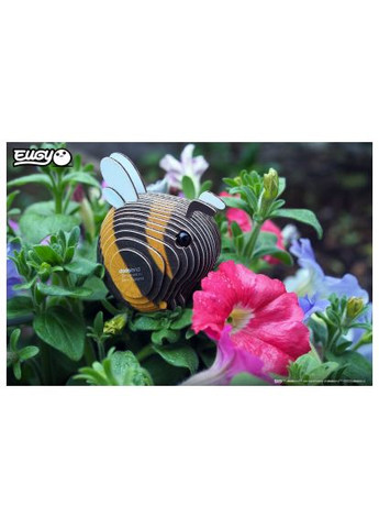 Пазл 3D Зоопарк: Джміль (XEG-073) Eugy 3D Зоопарк Джміль (366067991)