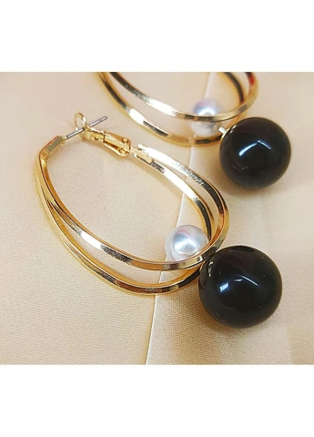 Сережки біжутерія 2в1 Трансформери кольца та цвяшки No Brand (401054086)