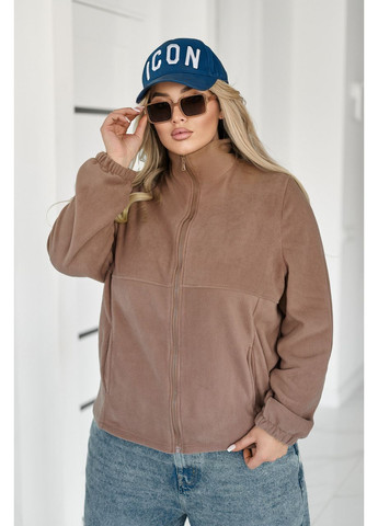Флісова жіноча кофта на блискавці Fashion Girl (370661670)