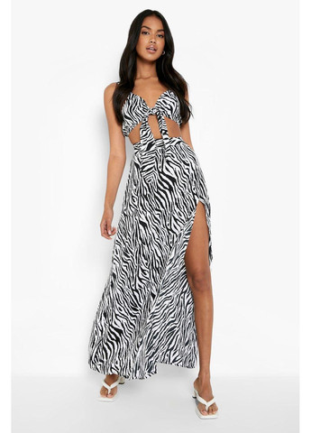 Чорний комплект (топ, спідниця) Boohoo