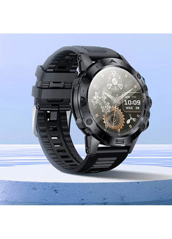 Смарт-часы 38mm. 300 mAh Smart sports watch(call version) Black (6942007619400) Hoco Y20 (372682268)