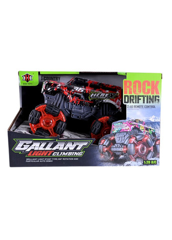 Радіоуправляємий позашляховик іграшка зі світлом, акумуляторний, в асортименті - No Brand 000-033 (371927745)