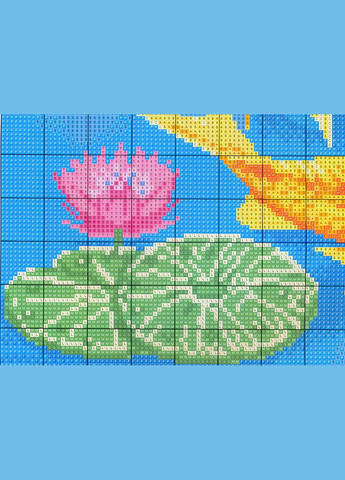 Набор для вышивания по нанесённой на канву схеме "Surplus year after 8". AIDA 14CT printed, 59*44 см Joy Sunday (313613481)