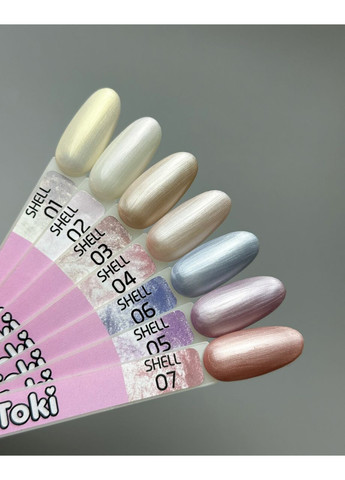 Гель-лак Shell №07, 5 мл Toki Toki (349827967)