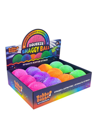 Антистрессовая игрушка YabbaDabba, 9 см, набор из 12 штук, в ассортименте - No Brand YD2539 (371926127)