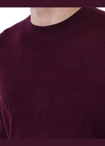 Бордовый джемпер мужской Emporio Armani