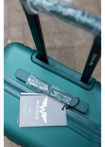 Чемодан пластиковый ручная кладь XS мини, цвет розовый Wings 190 (361047998)