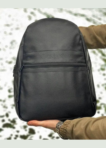 Чоловічий рюкзак екошкіра Чорний (Е01-3) No Brand (306633146)