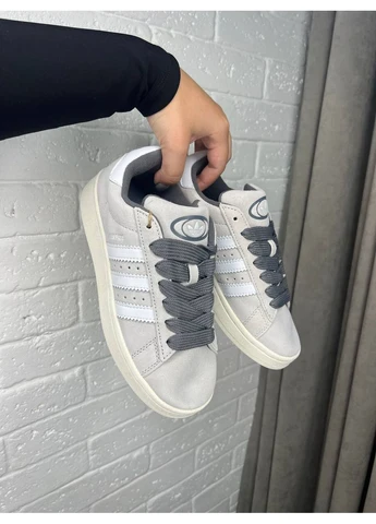 Комбіновані кросівки чоловічі adidas campus адідас кампус демісезон No Brand