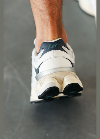 Білі Осінні кросівки чоловічі і жіночі new balance 9060 white | нью беланс 9060 білі No Brand