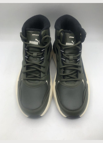 Хаки ботинки x-ray speed mid winter (388574-04) Puma