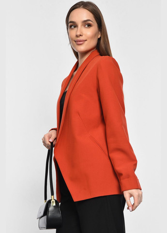 Піджак жіночий коралового кольору Let's Shop (292802633)