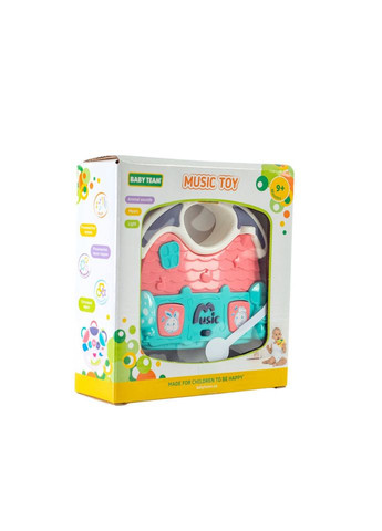 Детская музыкальная игрушка "Домик" 8627-2 световые и звуковые эффекты Baby Team (323214660)