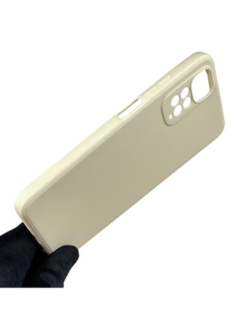 Чохол для Redmi Note 11s з квадратними гранями із захистом камери на сяомі редмі нот 11с бежевий Xiaomi (366022391)