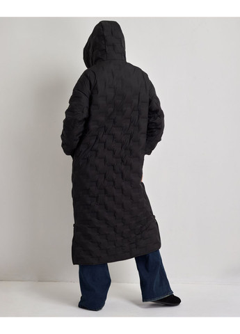 Темно-коричневе демісезонне Пальто двостороннє чорний / шоколадний Sobello