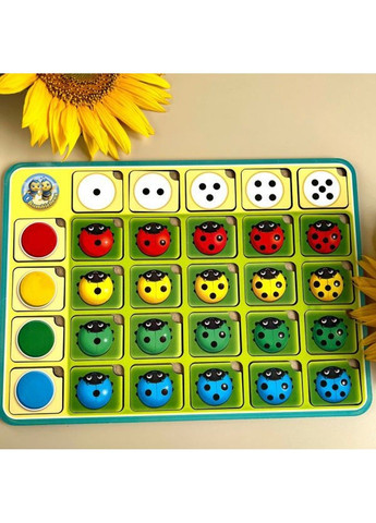 Рамка вкладыш "Солнышко: цвет, счет и направления" ПСФ 063 Ubumblebees (297129425)