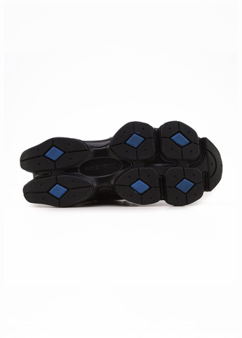 Комбіновані всесезонні кросівки new balance No Brand 9060 Navy Blue Black Gradient