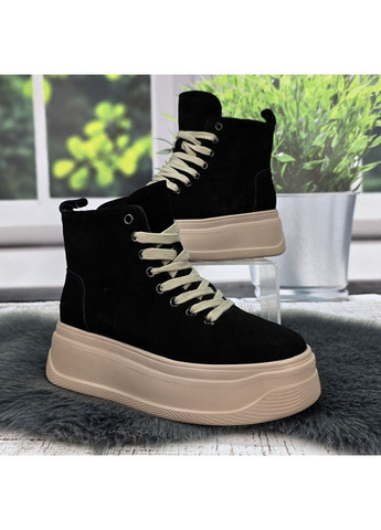 Черевики жіночі зимові з натуральної замші ITTS (365718545)