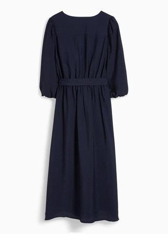 Темно-синя кежуал сукня з віскози C&A однотонна