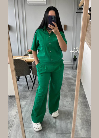 Жіночий костюм сорочка + штани Style Point (334709047)