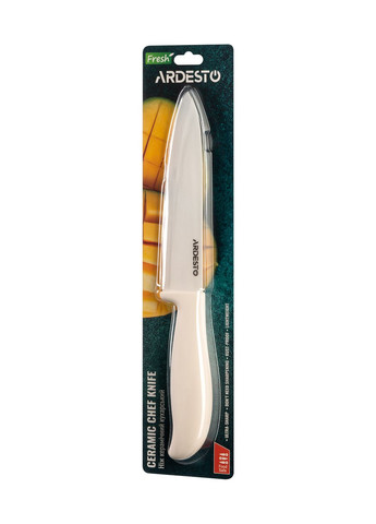 Нож керамический поварской 15 см Fresh White AR2127CW Ardesto (296984620)