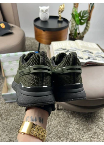 Оливковые (хаки) кроссовки khaki (размер ) No Brand Climacool