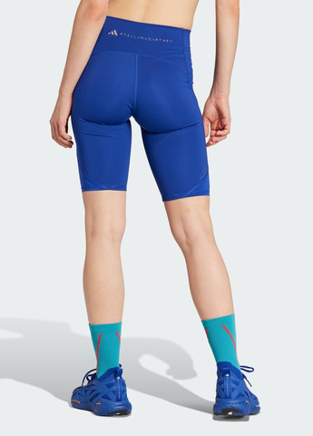 Синие демисезонные велосипедки by stella mccartney truepurpose optime training adidas