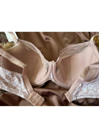 Пудровий бюстгальтер з тонким поролоном 12781 пудровий Lanny Mode