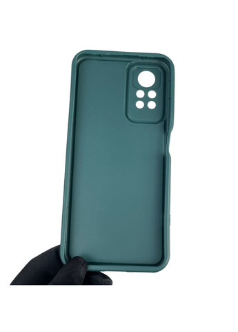 Чохол силіконовий Soft Touch для Redmi Note 12 Pro темно-зелений (Повний захист камери) Xiaomi (366387862)