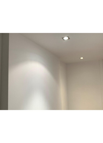 LED GU10 лампы 50W экв., теплый белый 2700K, прозрачные, энергоэффективные, набор 6 шт., не регулируемая яркость Philips (372154194)