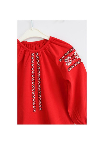 Вышиванка для девочки Сердца красная Ladan 6571 (322814844)