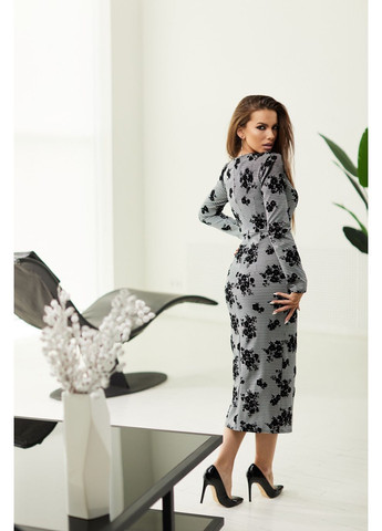 Серое платье 1920.4960 Seventeen